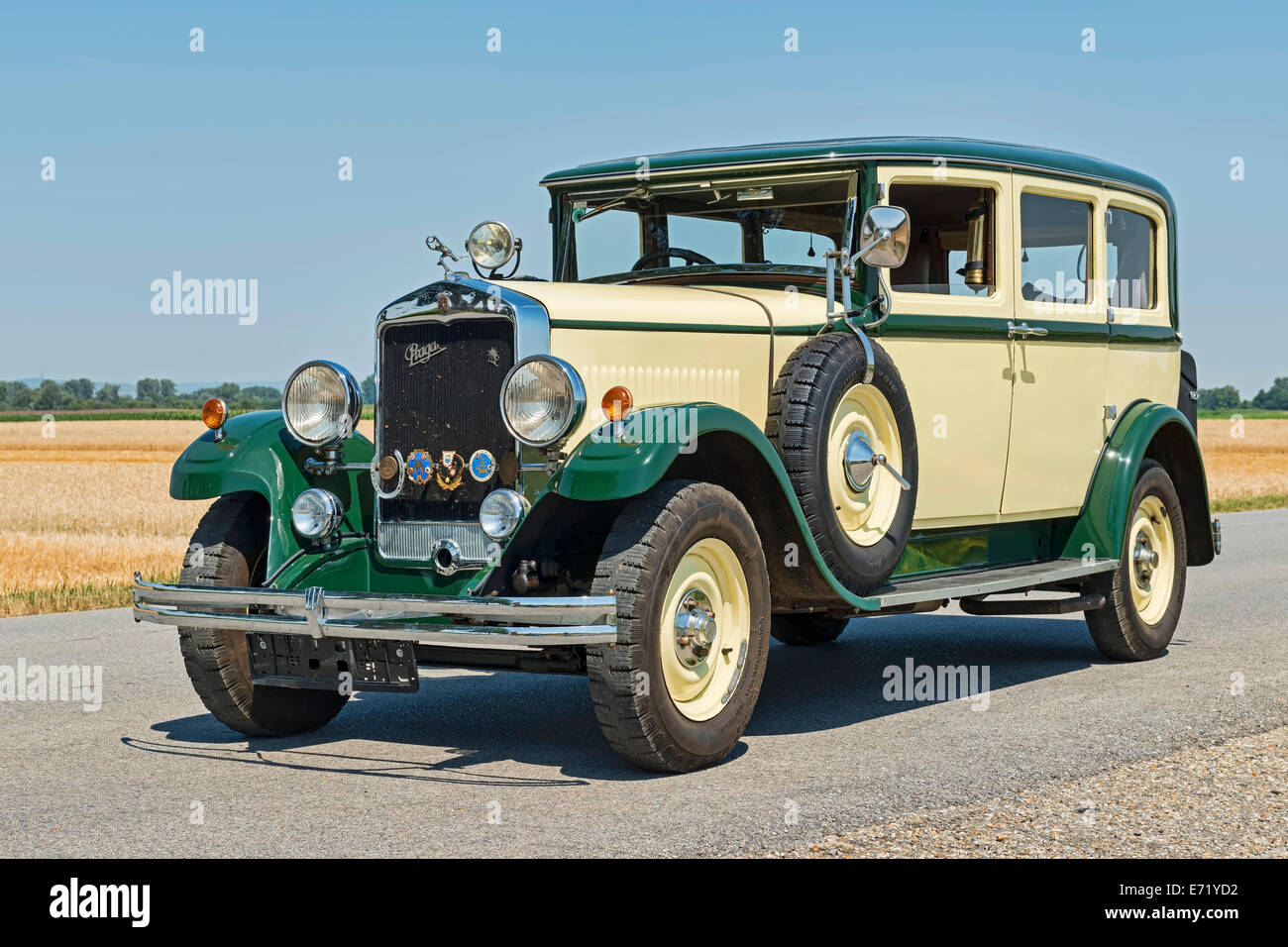 Vintage Praga Alfa, das 1931 erbaute Stockfoto