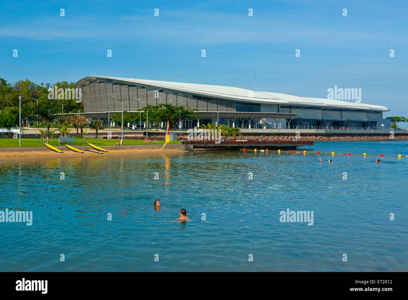 Der moderne Pier von Darwin, Northern Territory, Australien Stockfoto