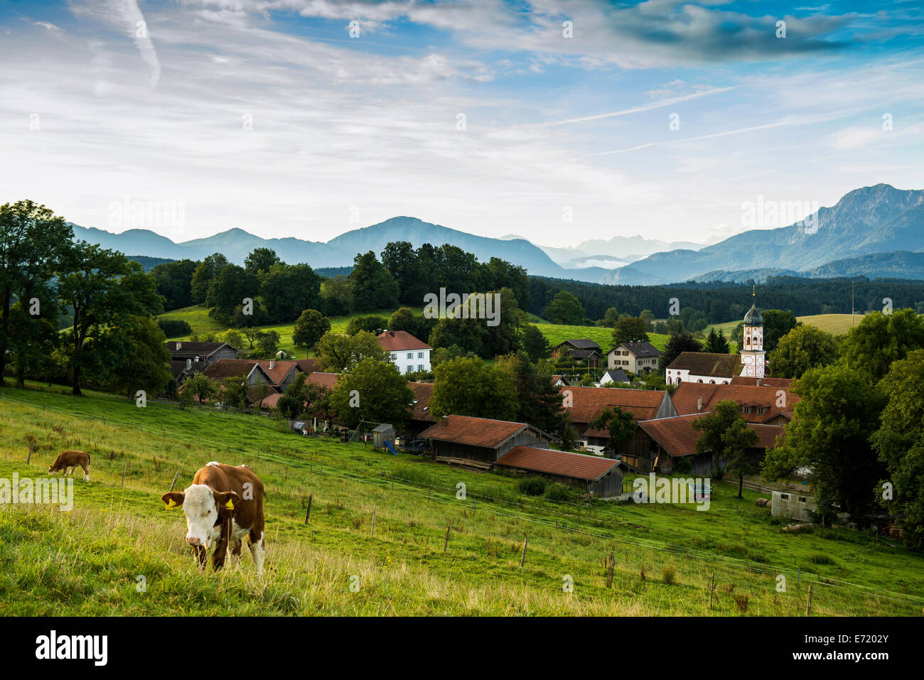 Atmosphäre, Aidling, Upper Bavaria, Bavaria, Germany