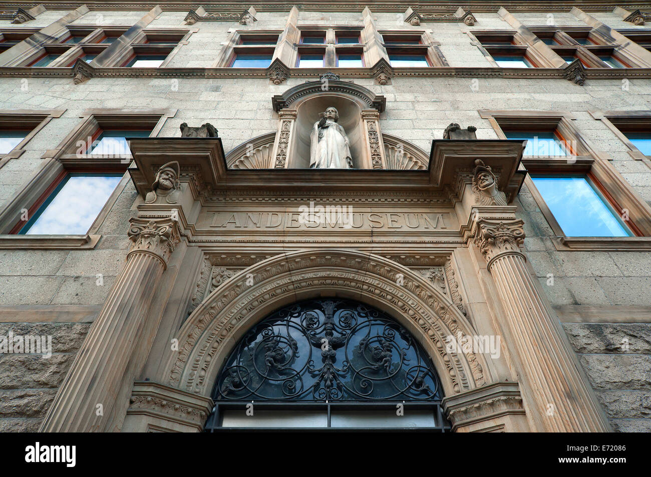 Westfälisches Landesmuseum für Kunst und Kulturgeschichte, Landesmuseum, Altbau, ab 1908, Münster, Münsterland Stockfoto