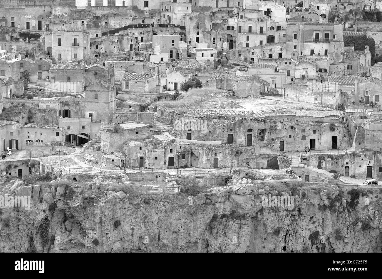 Sassi von Matera. Stockfoto