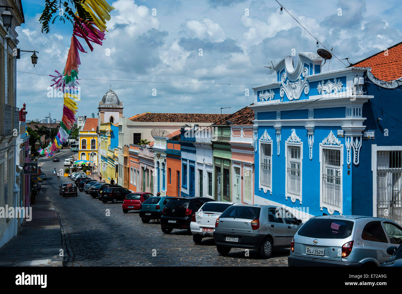 Die historische Stadt Olinda, UNESCO-Weltkulturerbe, Pernambuco, Brasilien Stockfoto