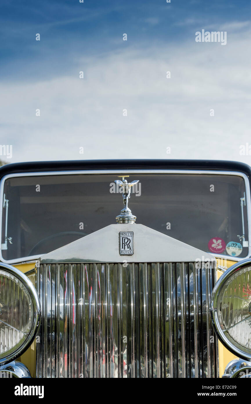 Rolls-Royce Oldtimer bei Blenheim Palace Auto-Show. Oxfordshire, England Stockfoto