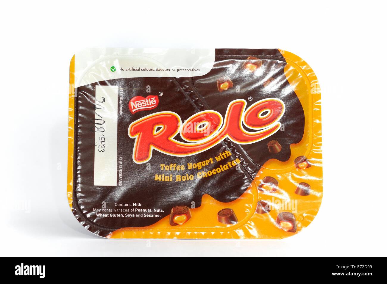 Rolo gekühlt Dessert England uk Stockfoto