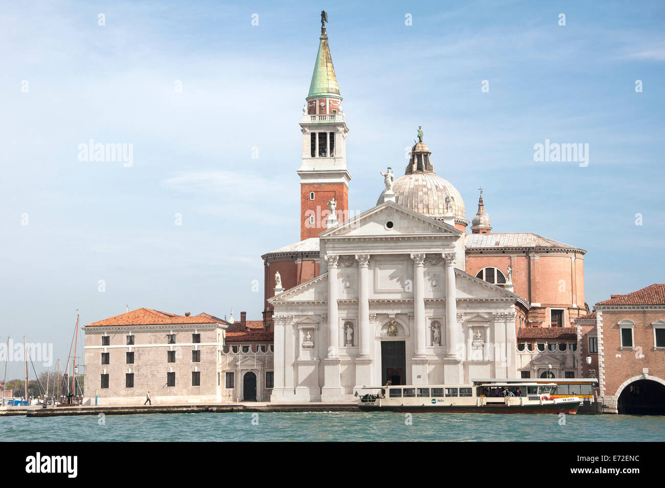 Kirche von San Giorgio Maggiore Stockfoto