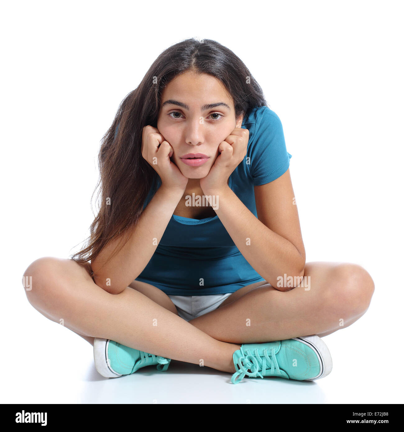 Teen mãdchen Ausgeschnittene Stockfotos und -bilder - Alamy