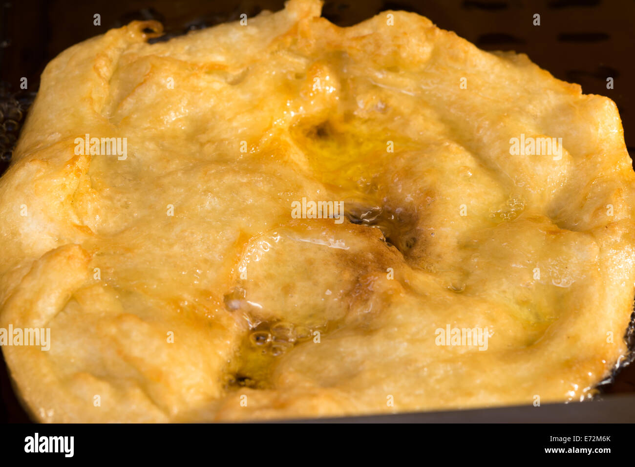 Asiatische Küche in einem thailändischen Markt Pfannkuchen Stockfoto