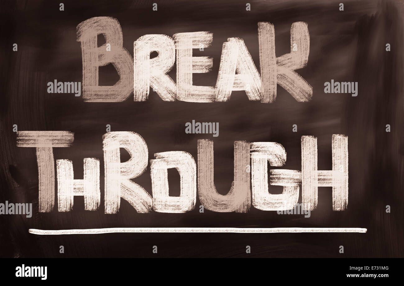 Break trough Fotos und Bildmaterial in hoher Auflösung Alamy