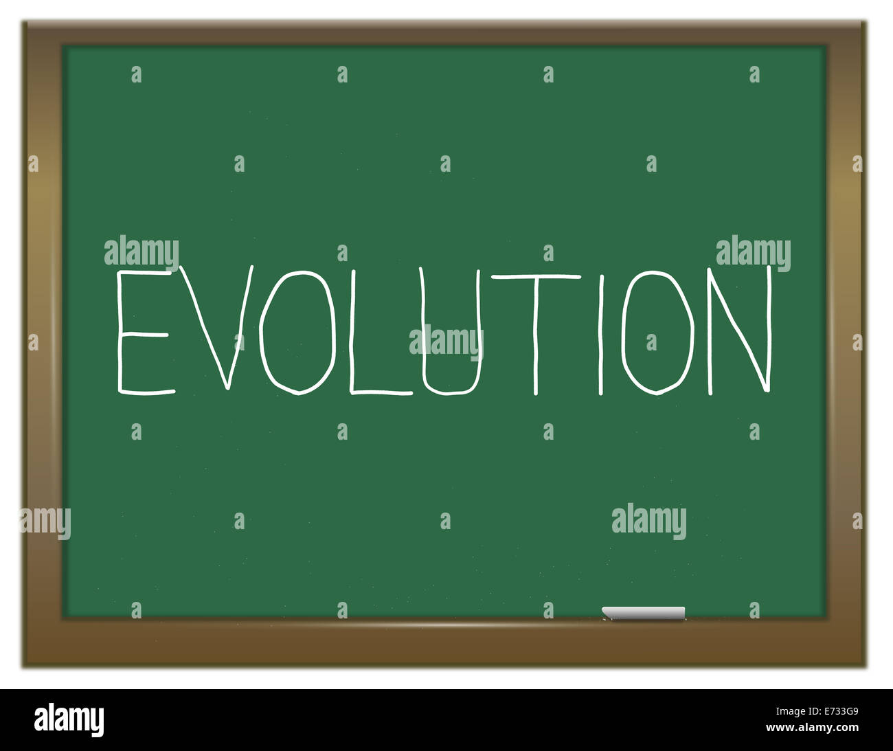 Evolution-Konzept. Stockfoto