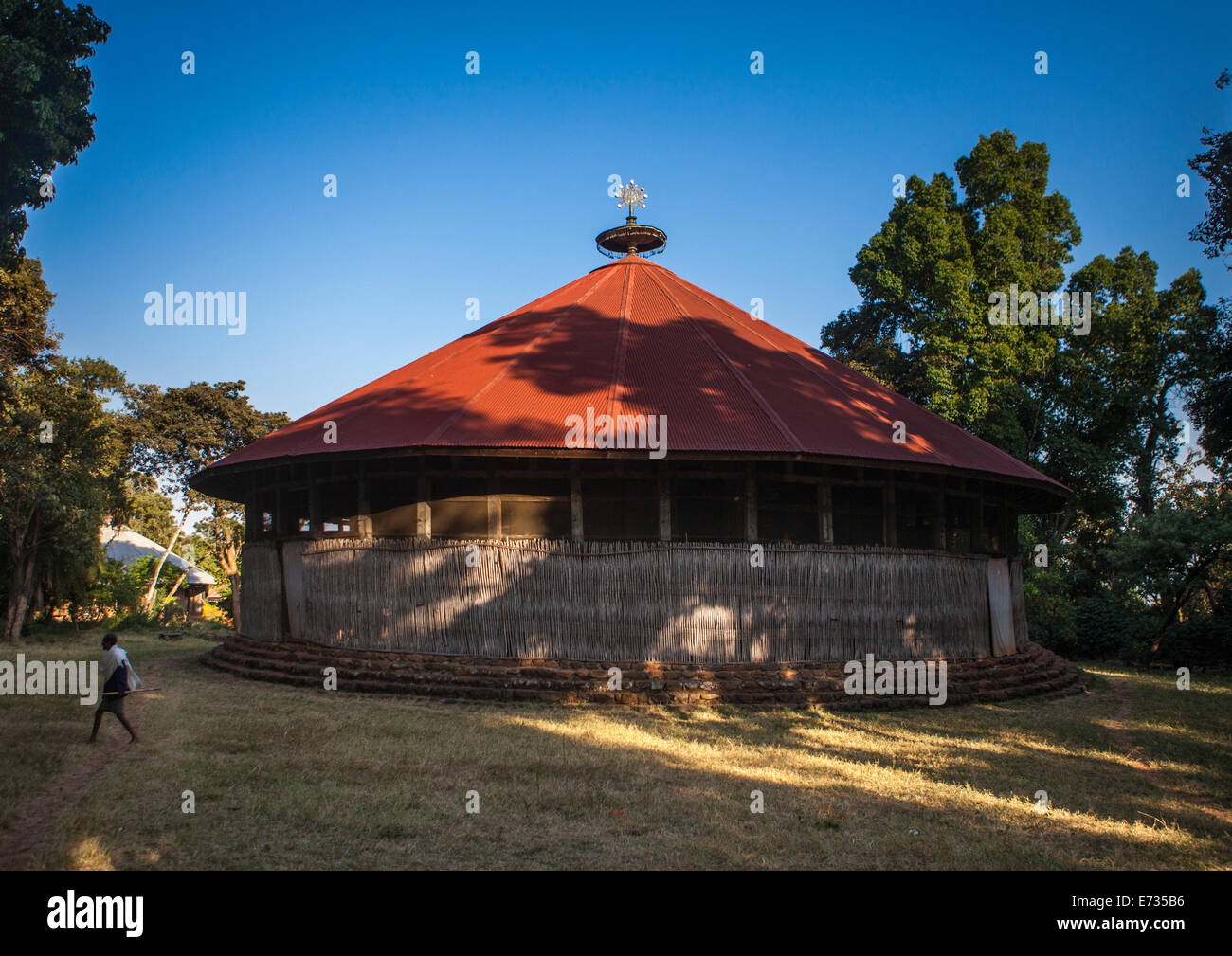 Ora Kidane Merhet Kirche, Bahir Dar, Äthiopien Stockfoto