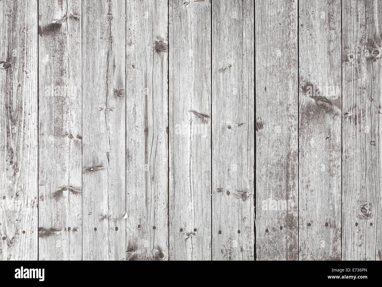 Alte graue Holzwand detaillierte Foto Hintergrundtextur Stockfoto