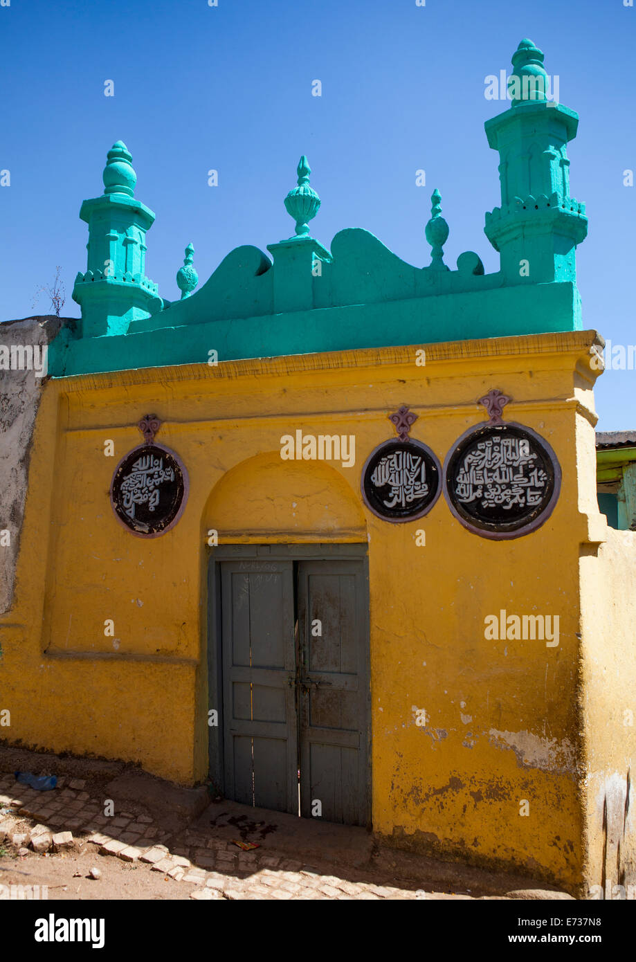 Moschee In der Altstadt, Harar, Äthiopien Stockfoto