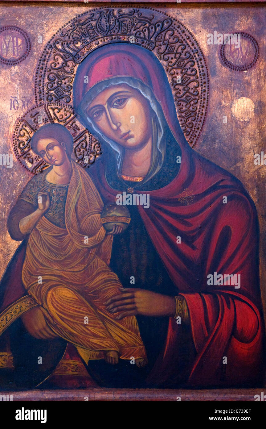 Christlich-religiöse Ikonographie bulgarische Symbol Stockfoto