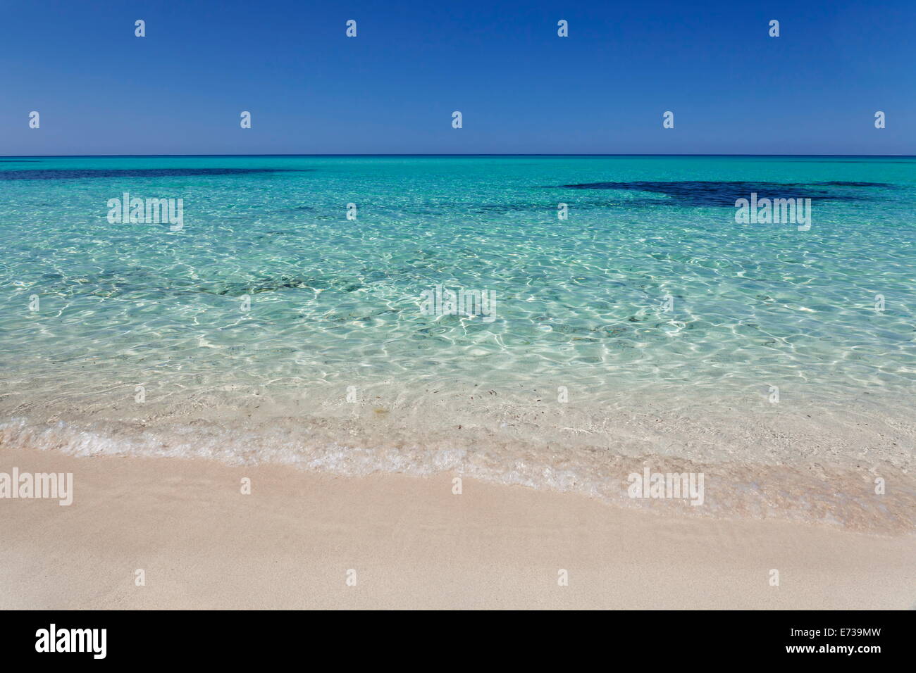 Strand Cala Mesquita, Capdepera, Mallorca (Mallorca), Balearische Inseln (Islas Baleares), Spanien, Mittelmeer, Europa Stockfoto