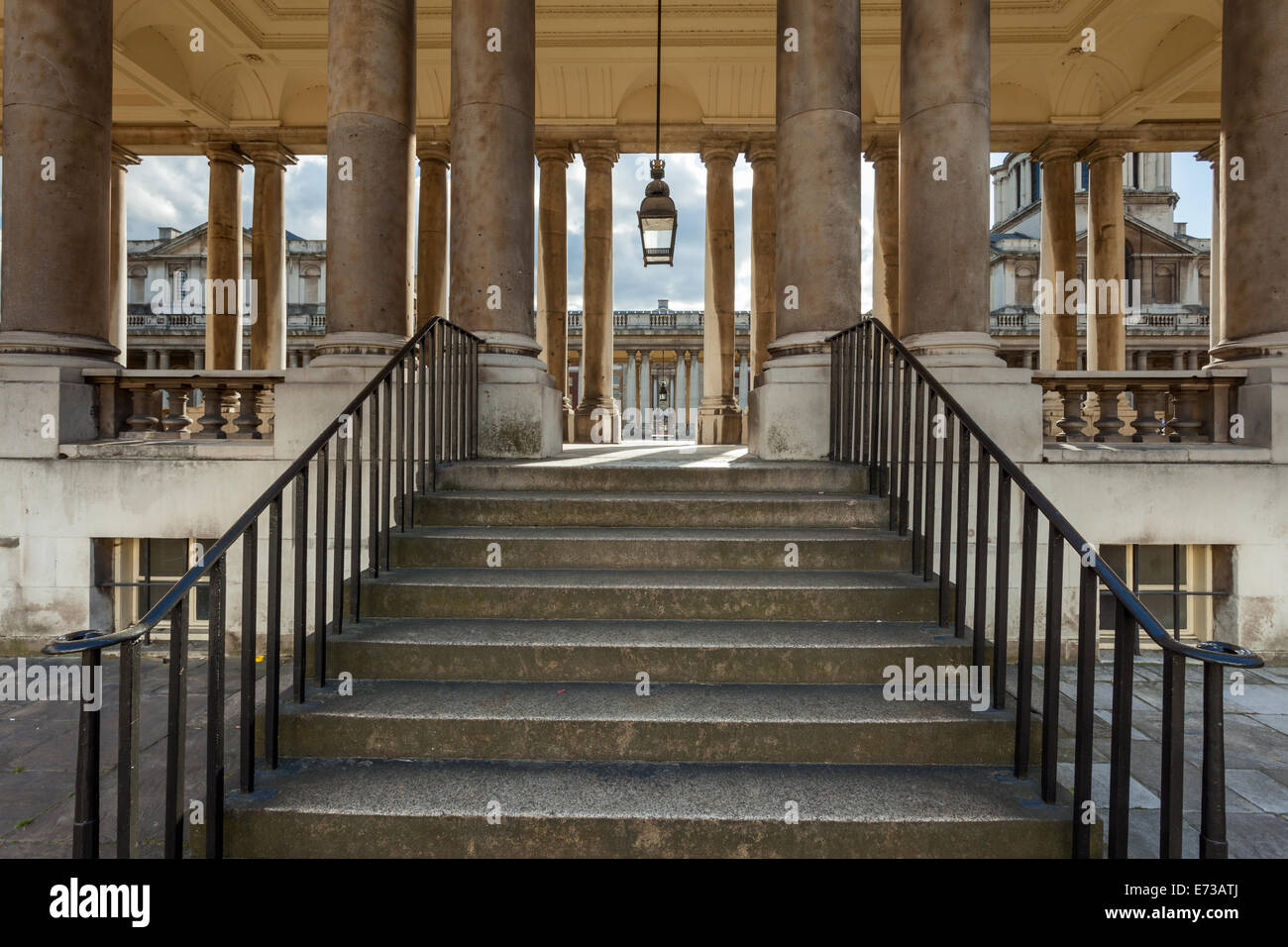 Old Royal Naval College in Greenwich, London. Stockfoto