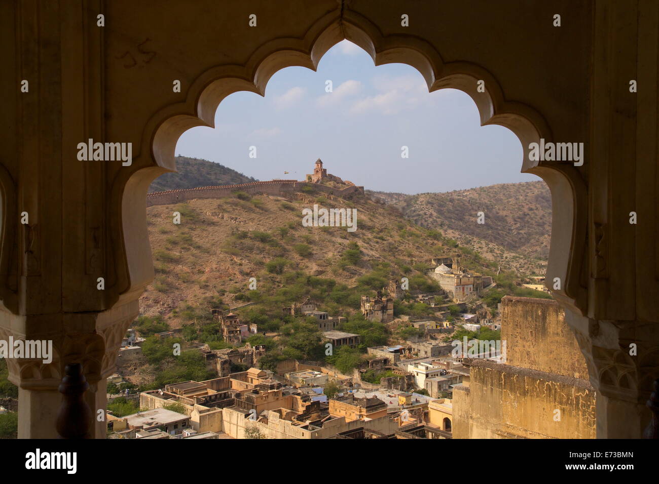 Amber Fort in Jaipur, Rajasthan, Indien, Asien Stockfoto