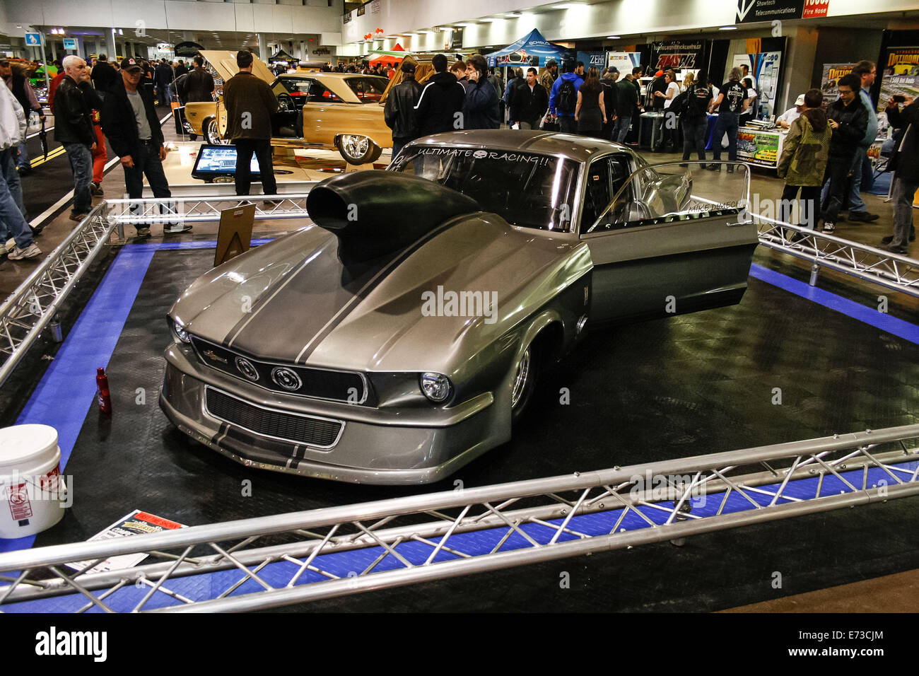 Megaspeed Custom Car & Truck Show Stockfoto