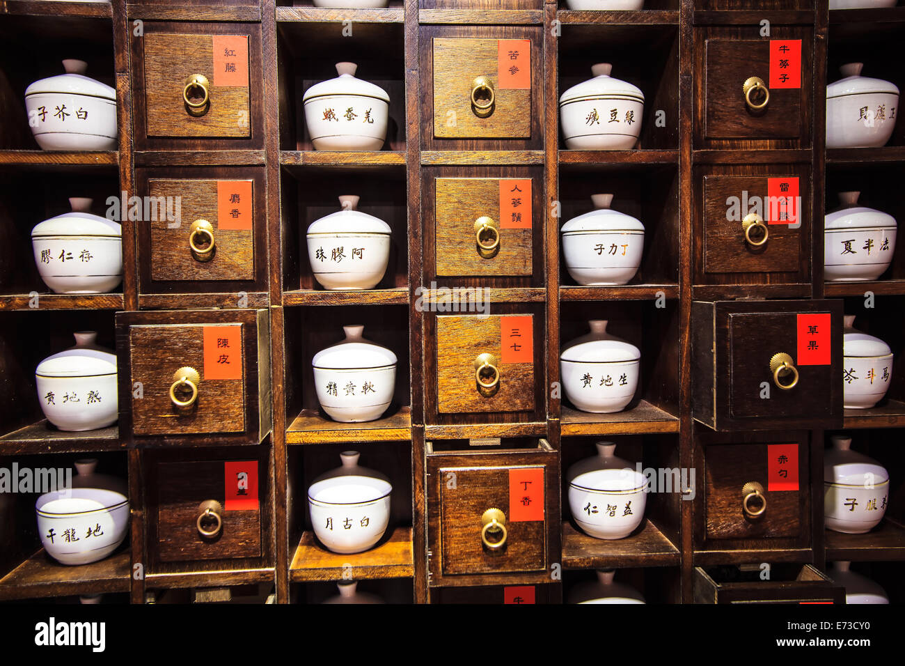 Traditionelle chinesische Medizin für Adv oder anderen Zweck Verwendung Stockfoto