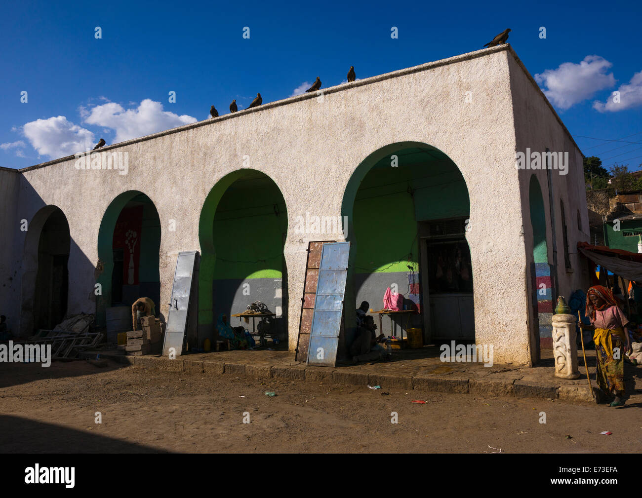 Der Markt In der Altstadt, Harar, Äthiopien Stockfoto