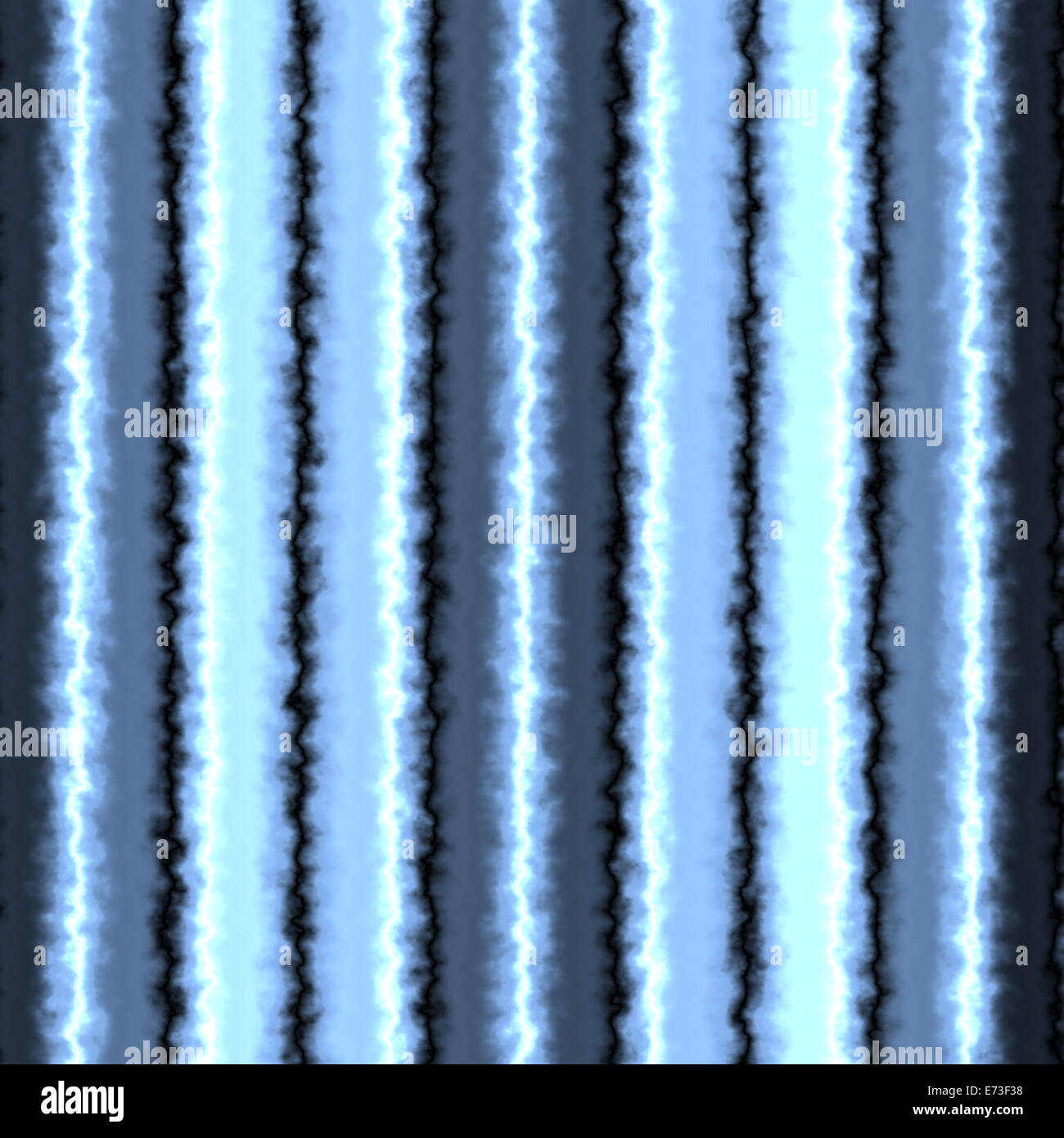 Blaue wellenförmige Streifen Stockfoto