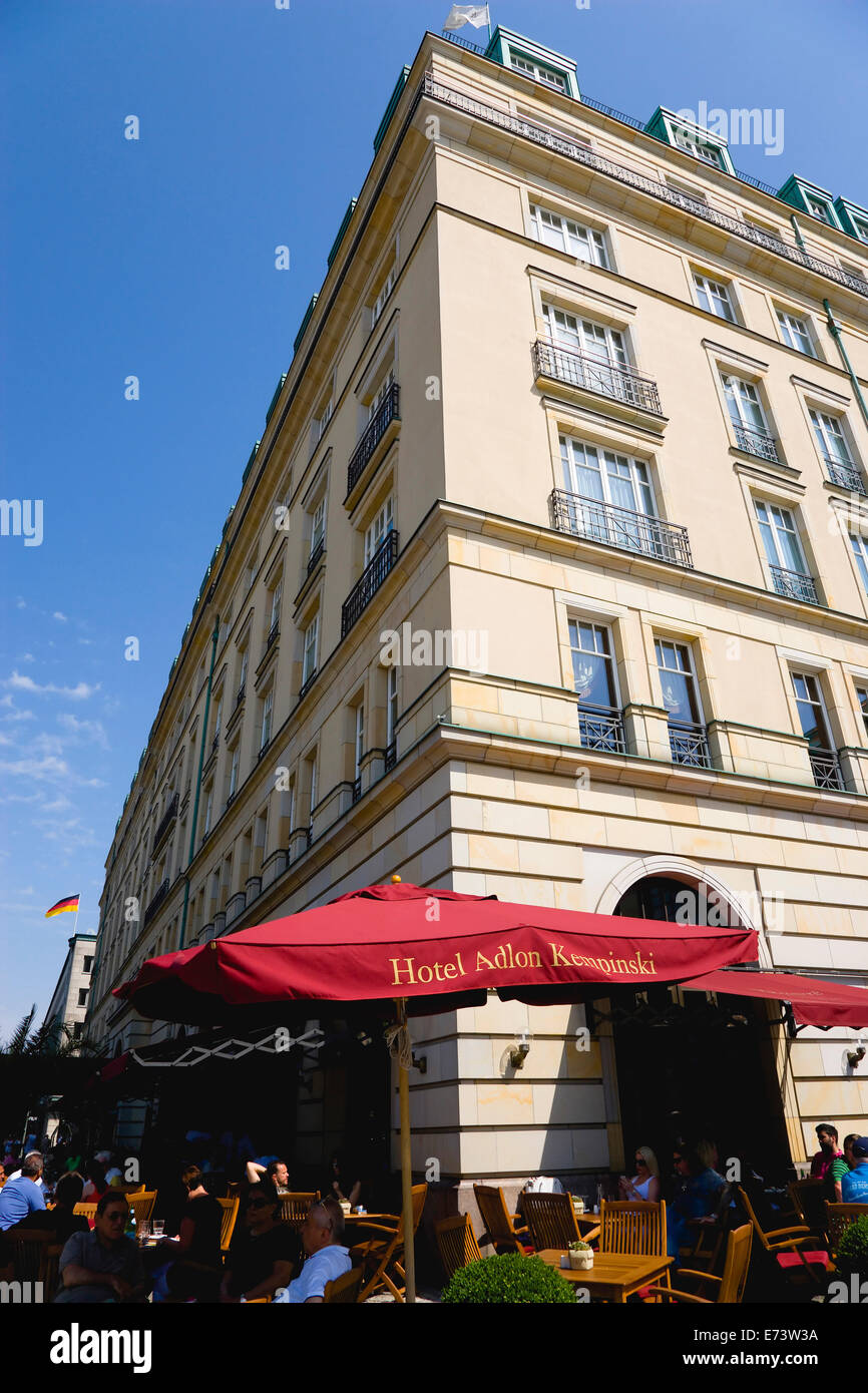 Deutschland, Berlin, Mitte, umgebaute fünf Sterne Hotel Adlon Kempinski ...