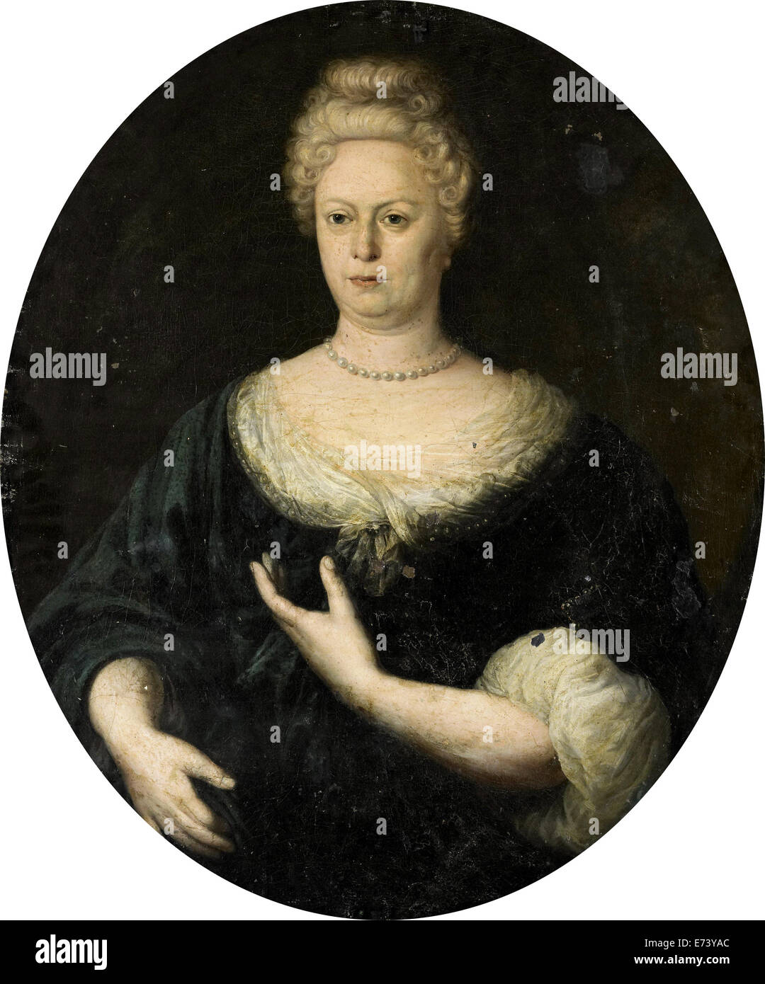 Elisabeth von Österreich, Ehefrau von Abraham van Riebeeck - unbekannten Künstlers, 1700 Stockfoto