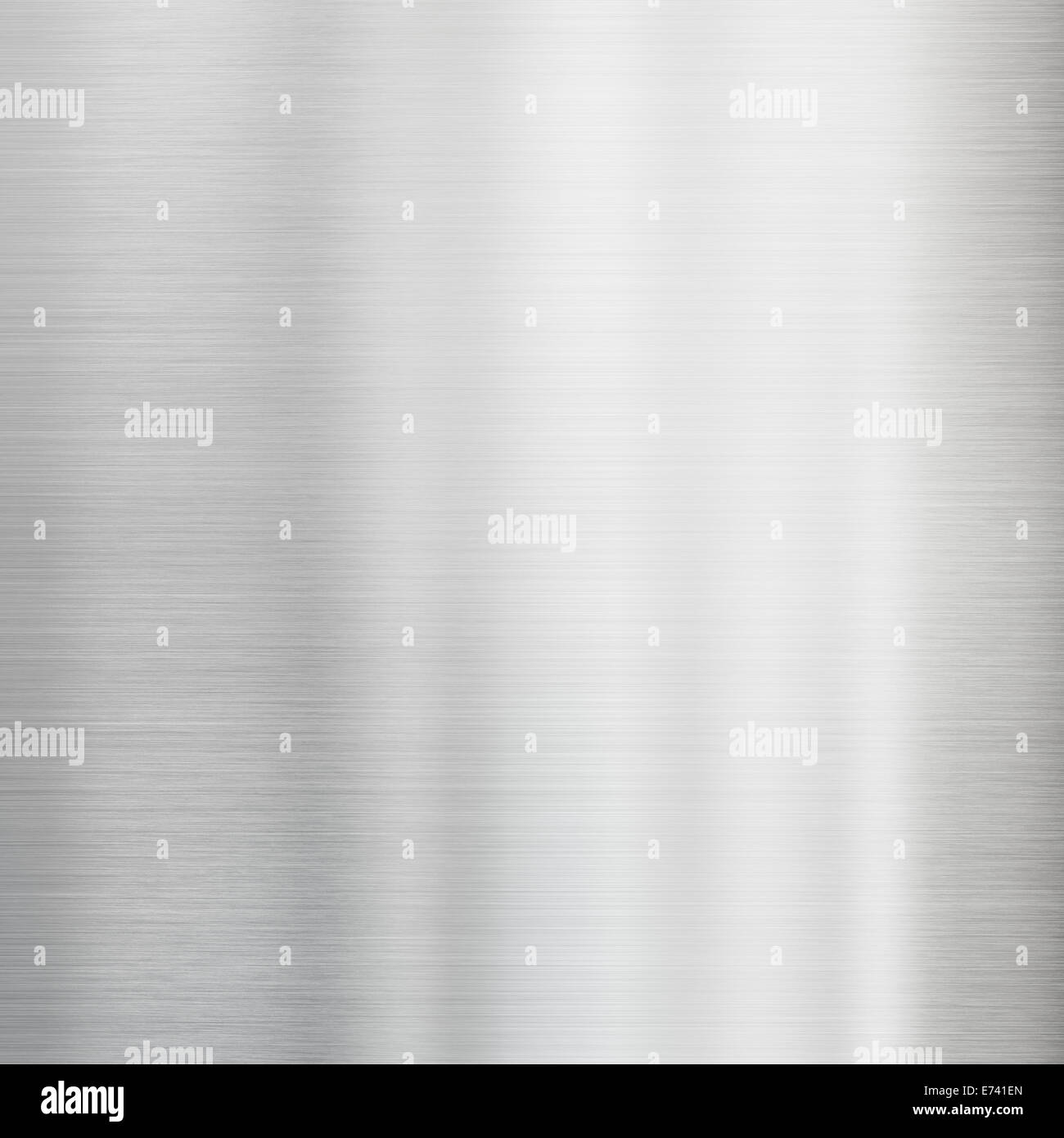 aus gebürstetem Stahl Metall Textur Hintergrund Stockfoto