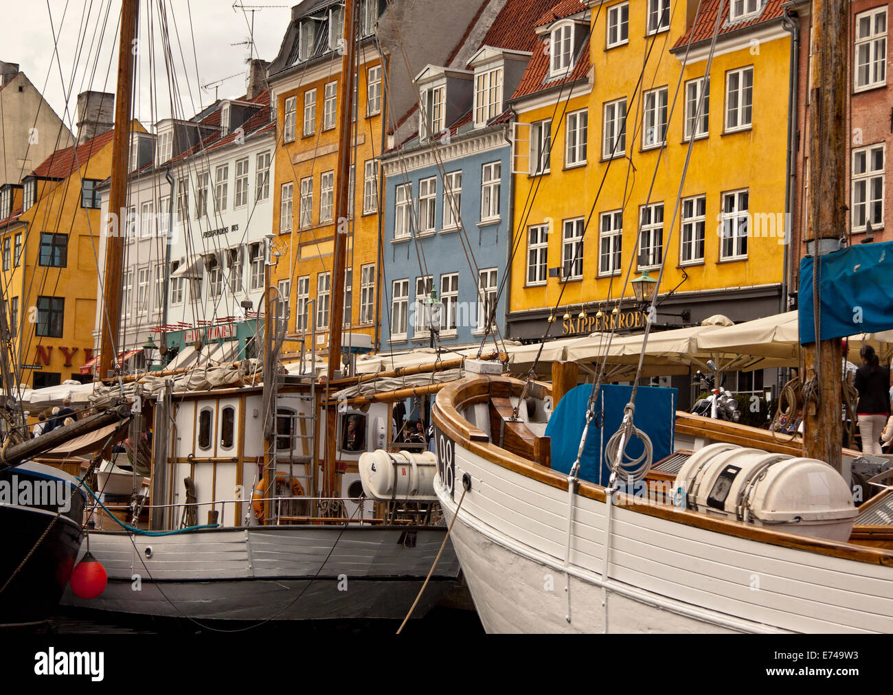 Kopenhagen, Dänemark, Skandinavien, Kanäle Stockfoto