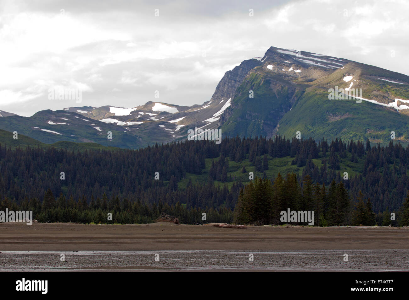 Lake-Clark-Nationalpark Alaska landschaftlich Stockfoto