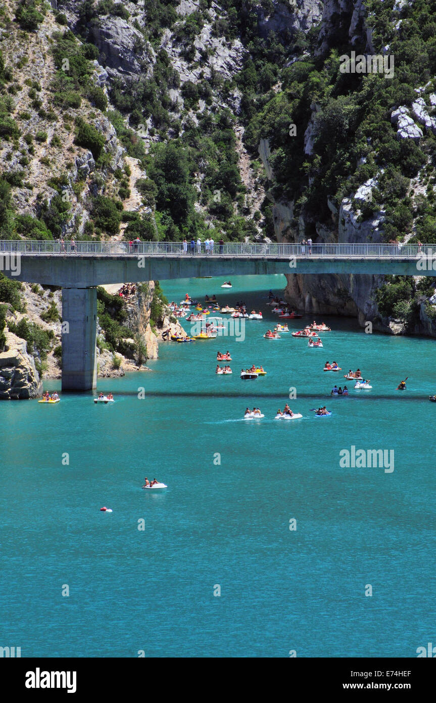 Gorges du Verdon Stockfoto