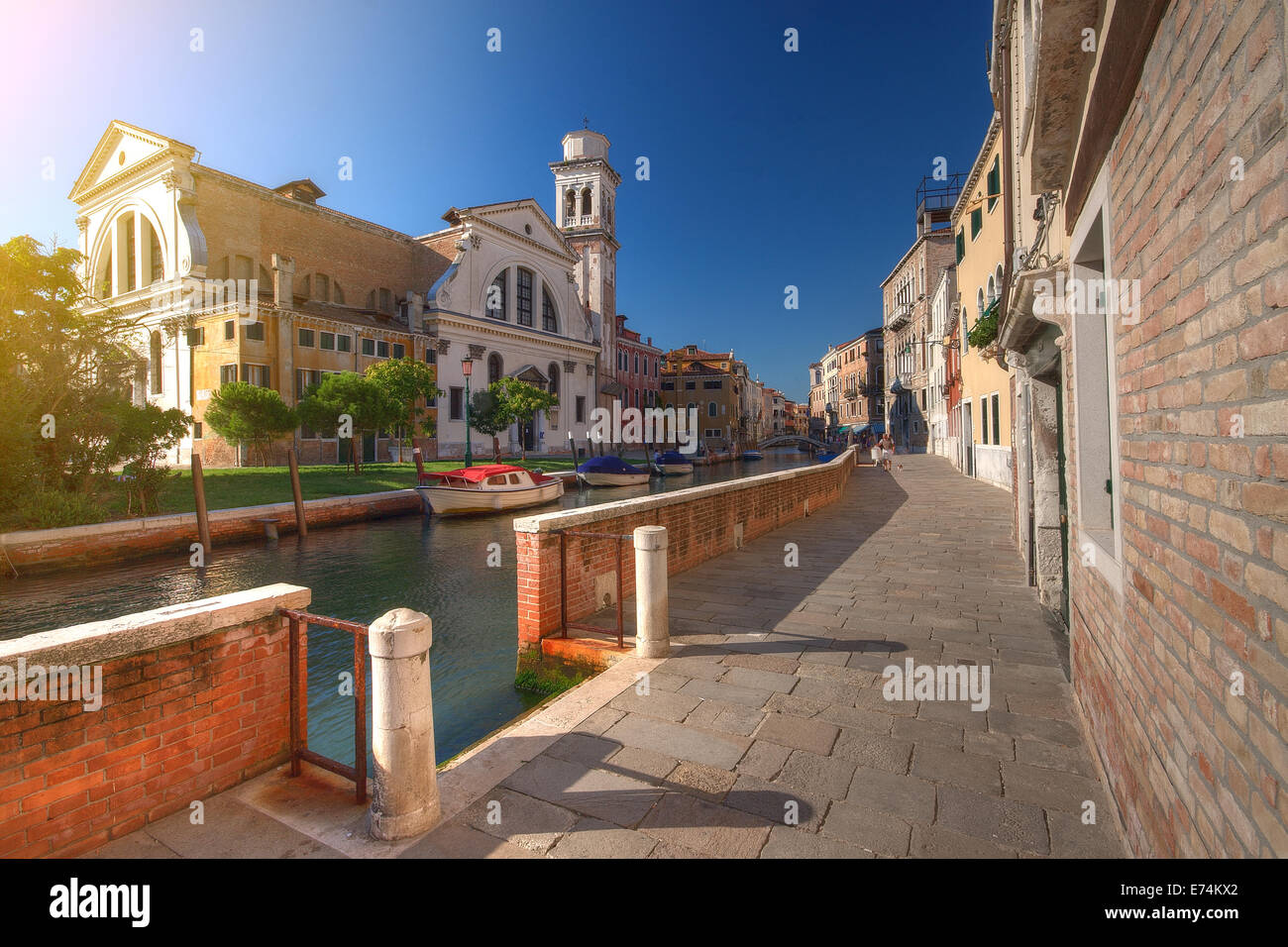 Venedig-Straßen Stockfoto