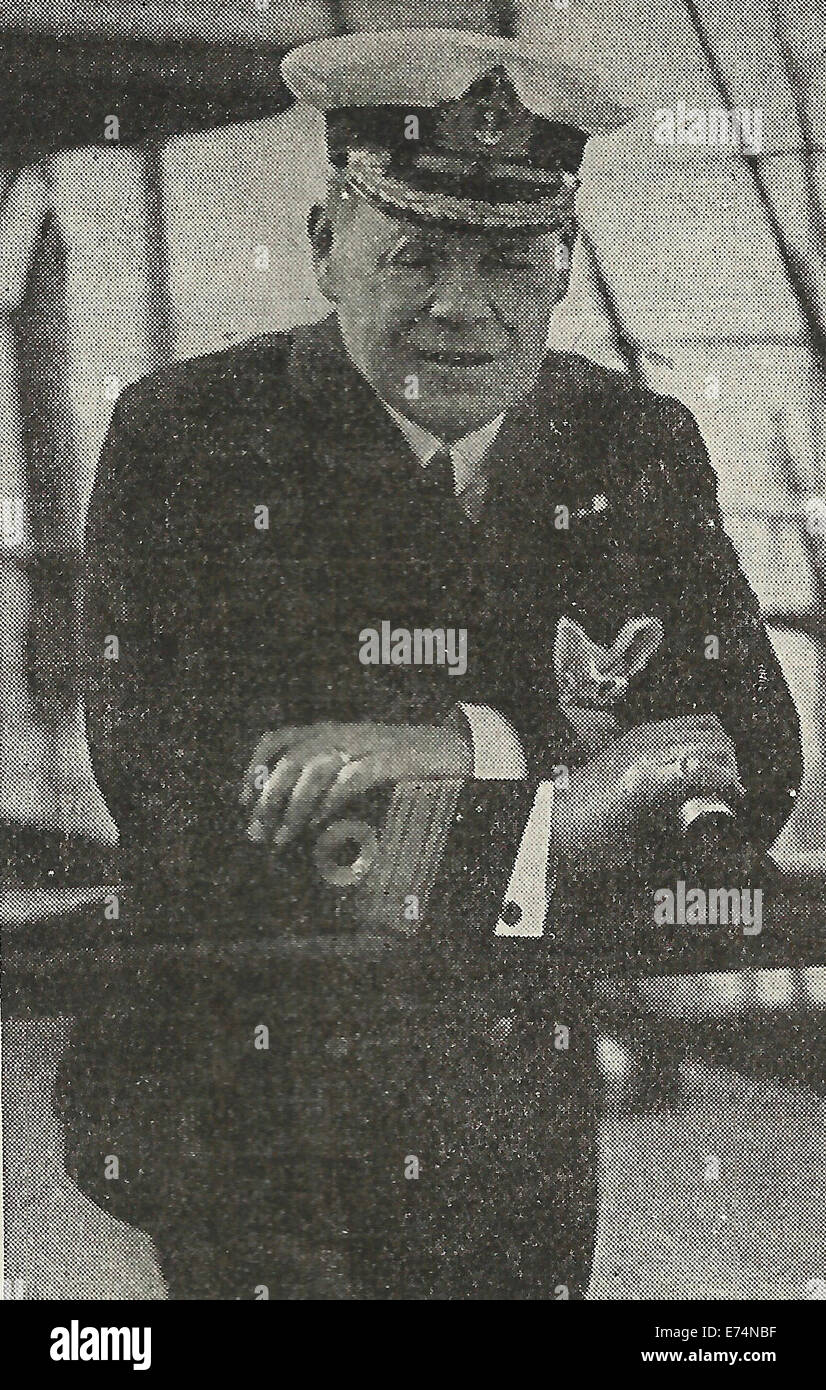 Großbritanniens neue Seelord - Admiral Sir Rosslyn Wemyss 1918 Stockfoto