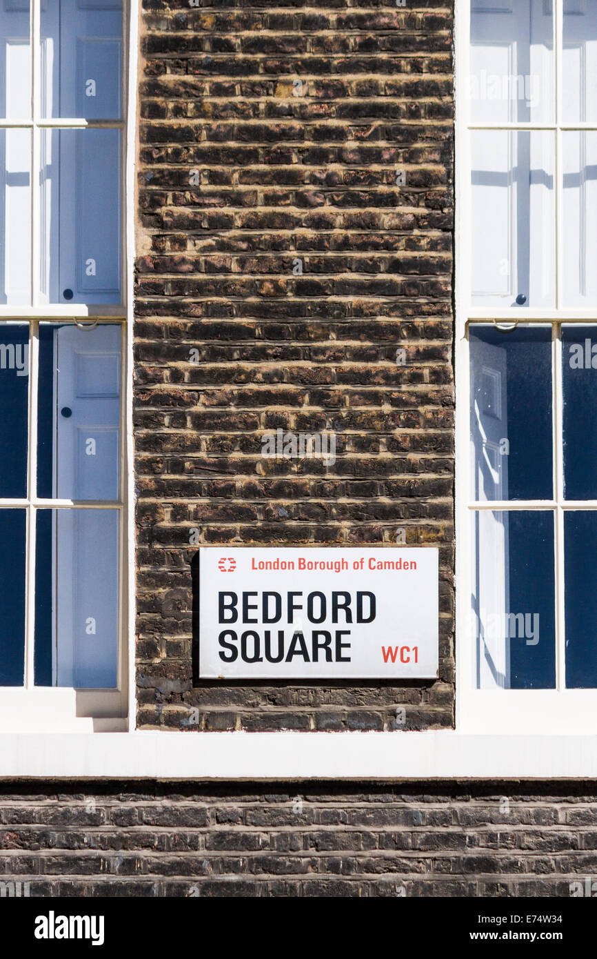 Bedford Square - London Stockfoto