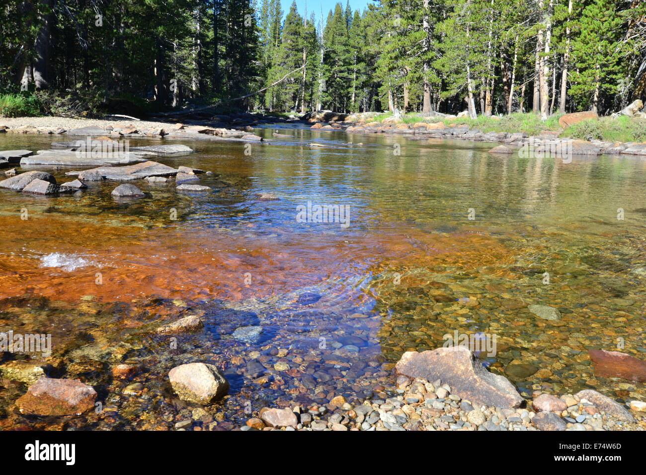 Yosemite National Park im September 2014 Stockfoto