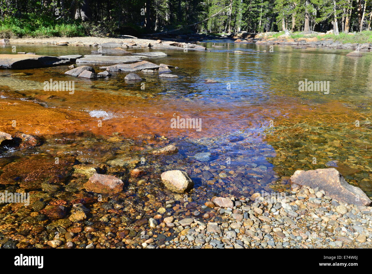Yosemite National Park im September 2014 Stockfoto