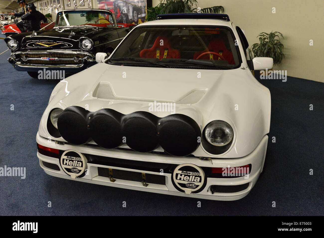 Ford Escort-Rallye-Auto, Stockfoto