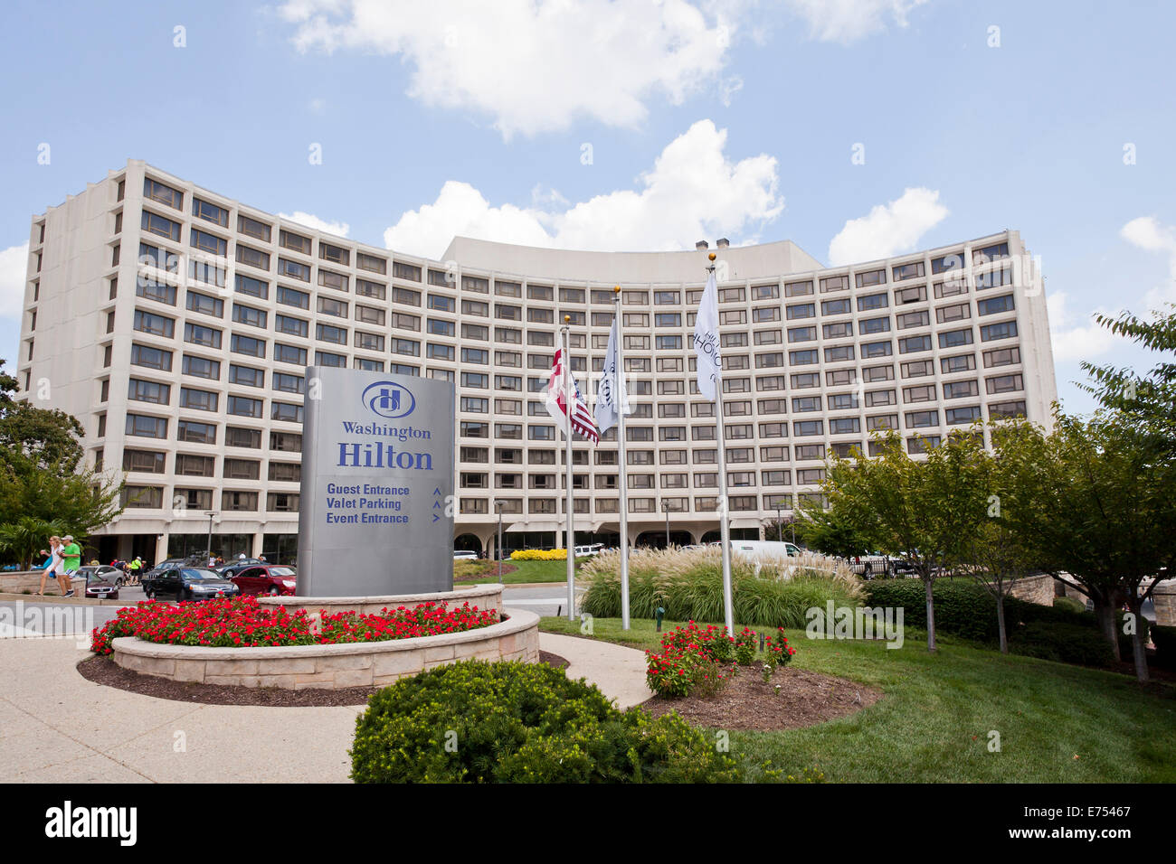 Washington Hilton an der Connecticut Avenue - Washington, DC USA Stockfoto