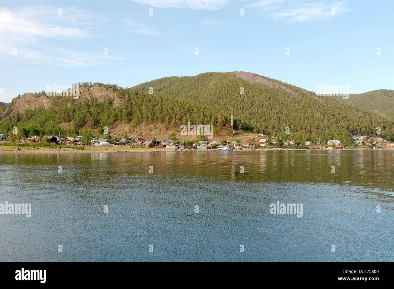 Bolshiye Koty, Baikalsee, Sibirien, Russland Stockfoto