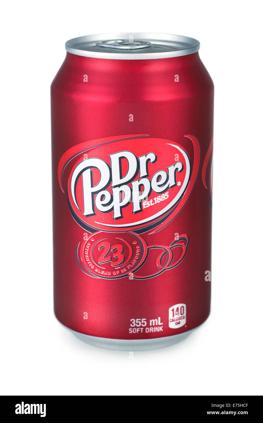 Dr Pepper können, Cola trinken Stockfoto
