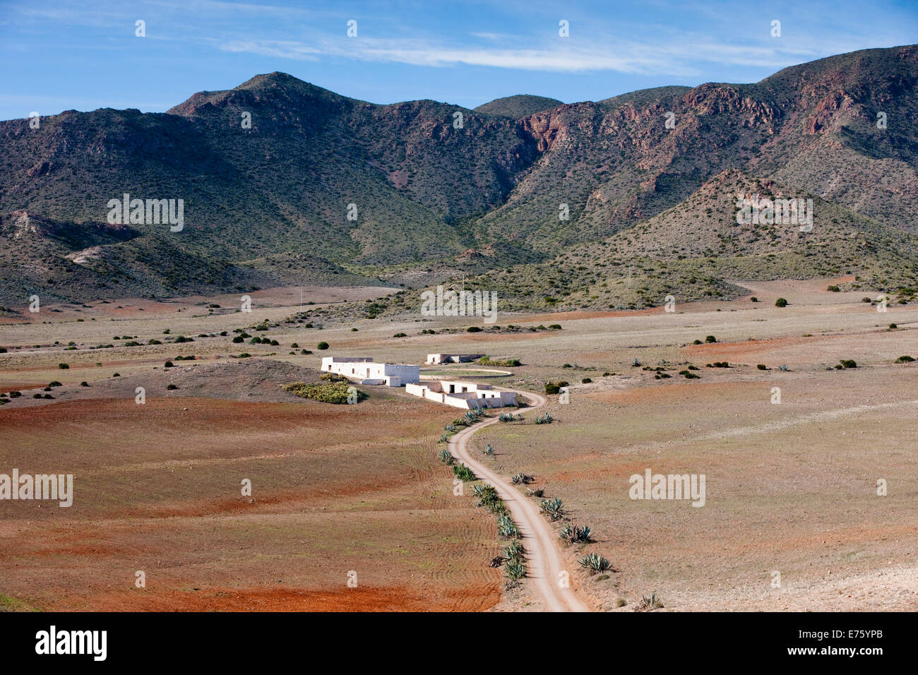Hacienda, Cabo de Gata-Níjar Natural Park, Andalusien, Spanien Stockfoto