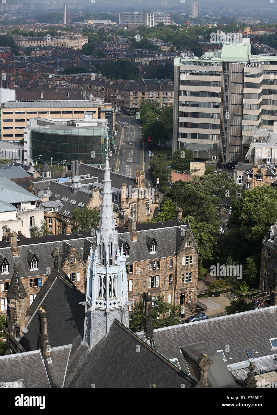 Wolfson Medical und Boyd Orr Gebäude University Avenue Glasgow Stockfoto