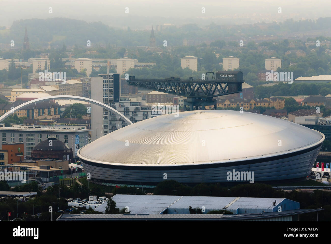 SSE Hydro Glasgow University Stockfoto