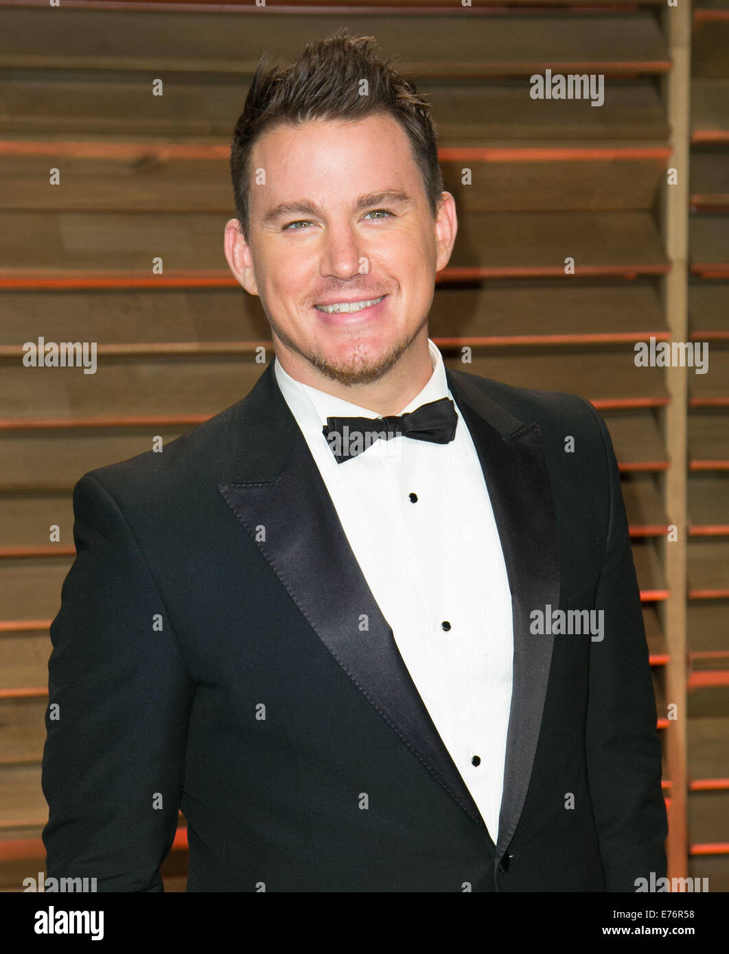 Vanity Fair Oscar Party - Ankünfte mit: Channing Tatum wo: Los Angeles, California, Vereinigte Staaten von Amerika bei: 2. März 2014 Stockfoto