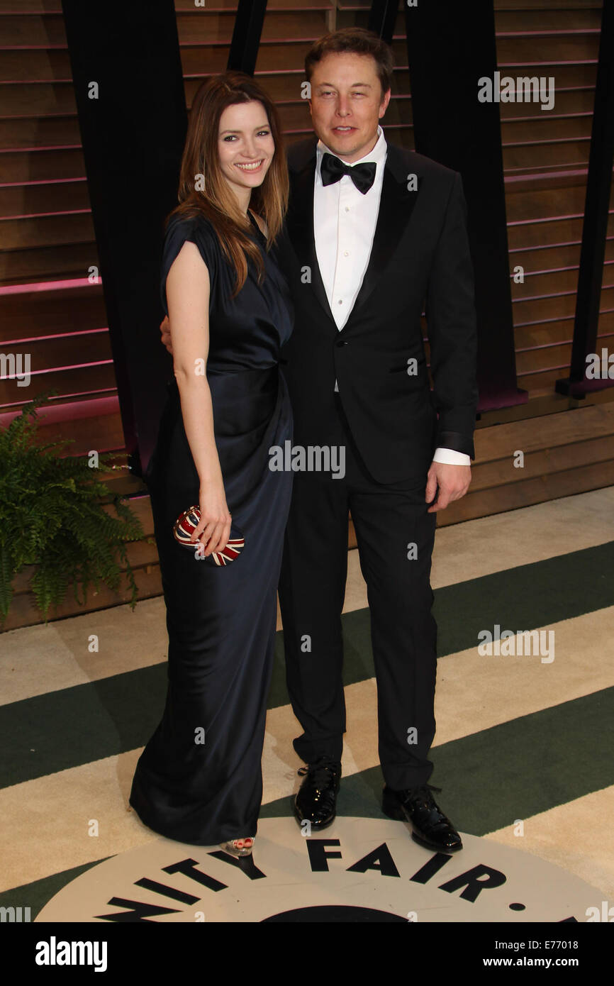 Elon musk and talulah riley -Fotos und -Bildmaterial in hoher Auflösung