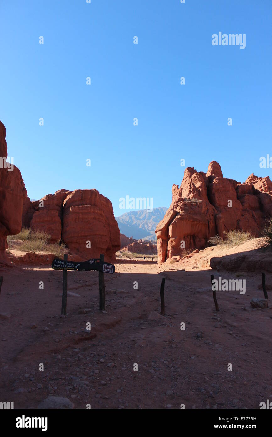 Cafayate Anden Stockfoto