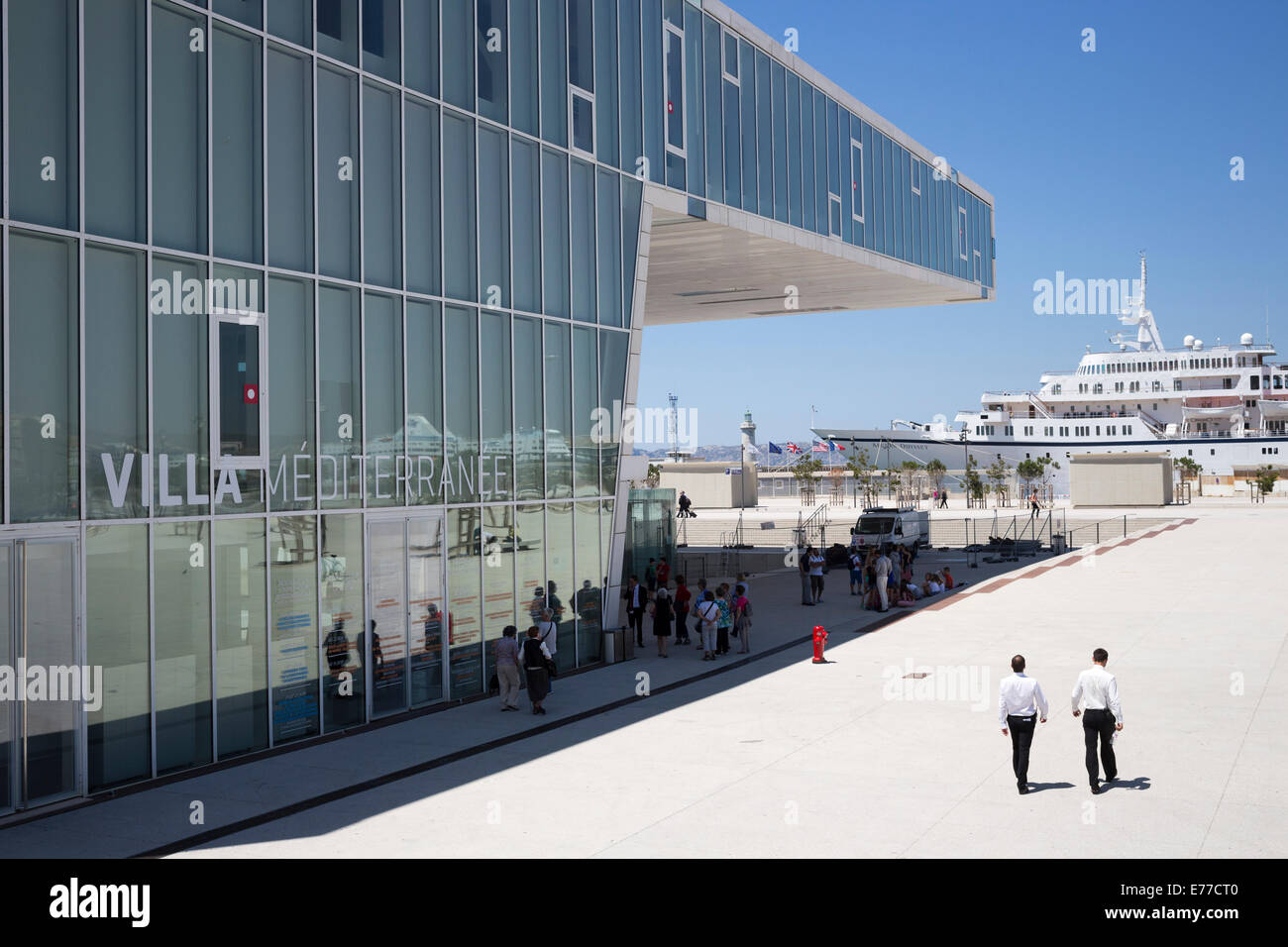 Museum der europäischen und mediterranen Kulturen in Marseille Frankreich Stockfoto