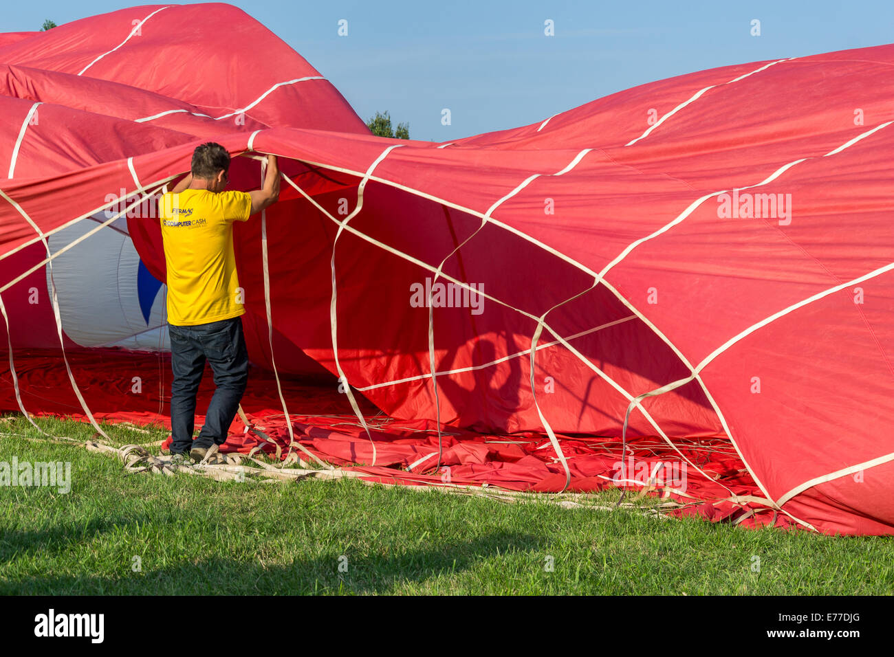 Ferrara Ballons Festival 2014, Italien Stockfoto