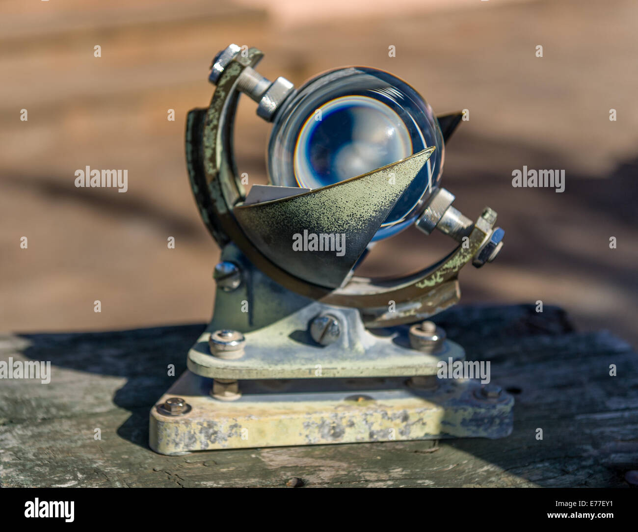 Vintage Meer Navigationsinstrument Stockfoto