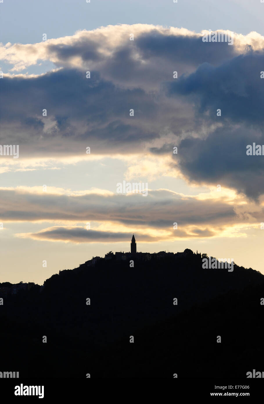 Labin, Istrien - Kroatien Stockfoto