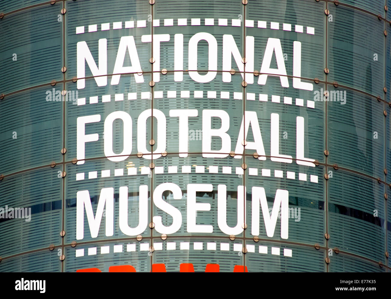 National Football Museum Stockfoto